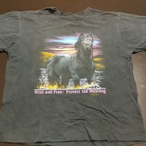 Vintage horse tee